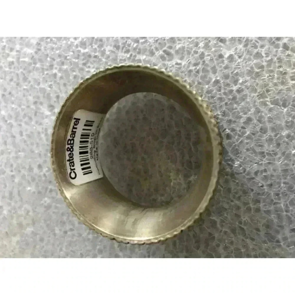 Crate and Barrel Napkin Rings - Picture 3 of 3